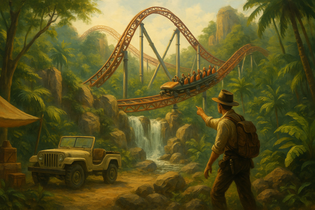 Expedition GeForce inspired Concept Art
