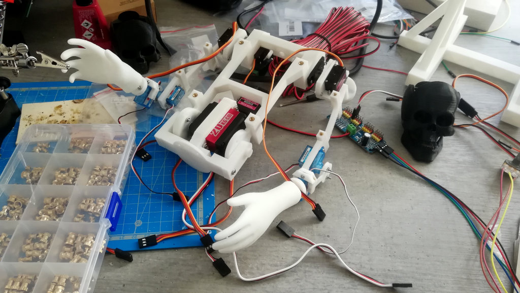 Phantom Animatronic Construction